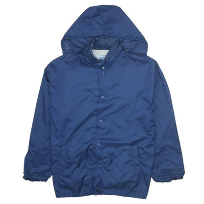 Mens UK Size XL Free Wear Blue Windbreaker Coat
