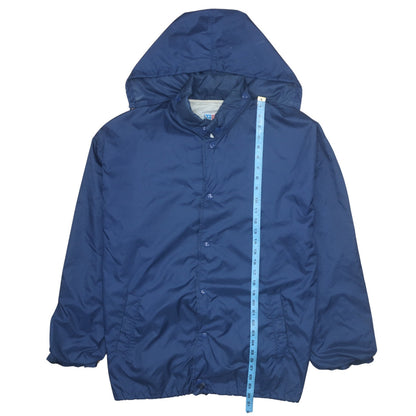 Mens UK Size XL Free Wear Blue Windbreaker Coat