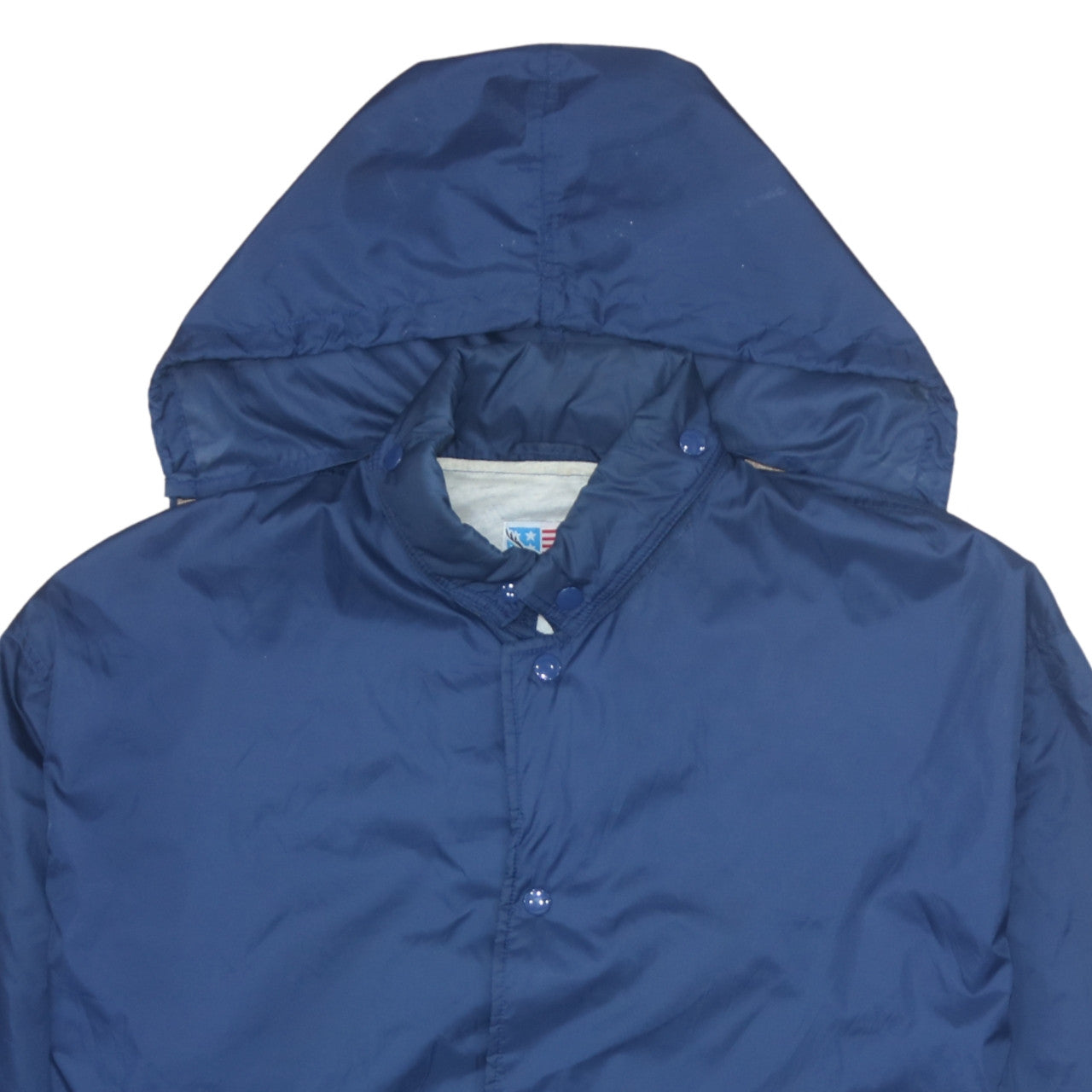 Mens UK Size XL Free Wear Blue Windbreaker Coat