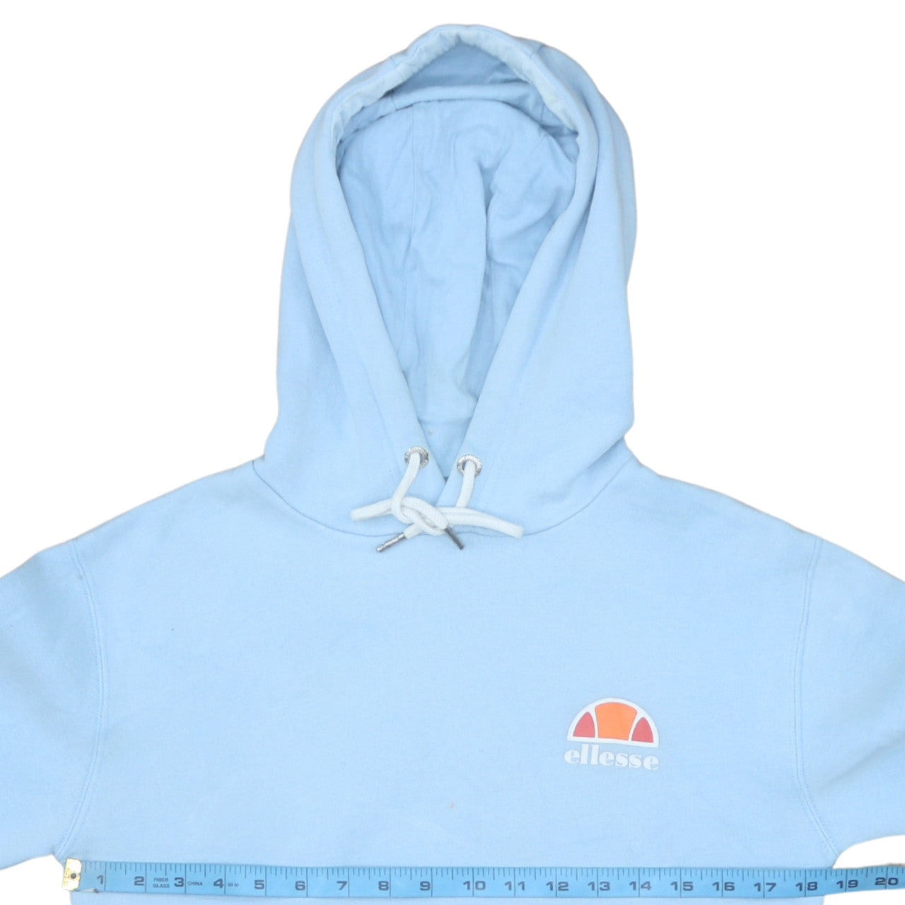 Mens UK Size XS ellesse Blue Pullover Hoodie