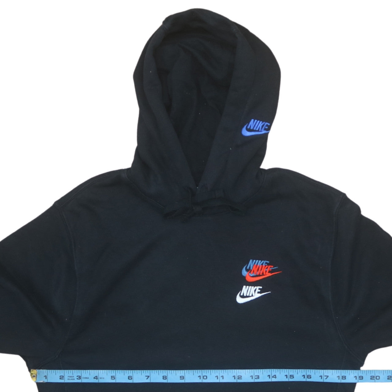 Mens UK Size M Nike Black Pullover Hoodie