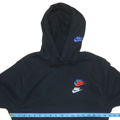 Mens UK Size M Nike Black Pullover Hoodie