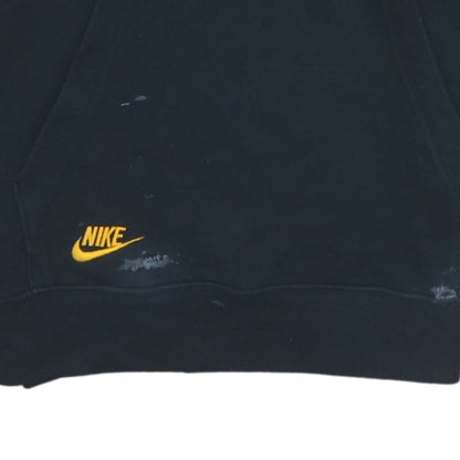 Mens UK Size M Nike Black Pullover Hoodie