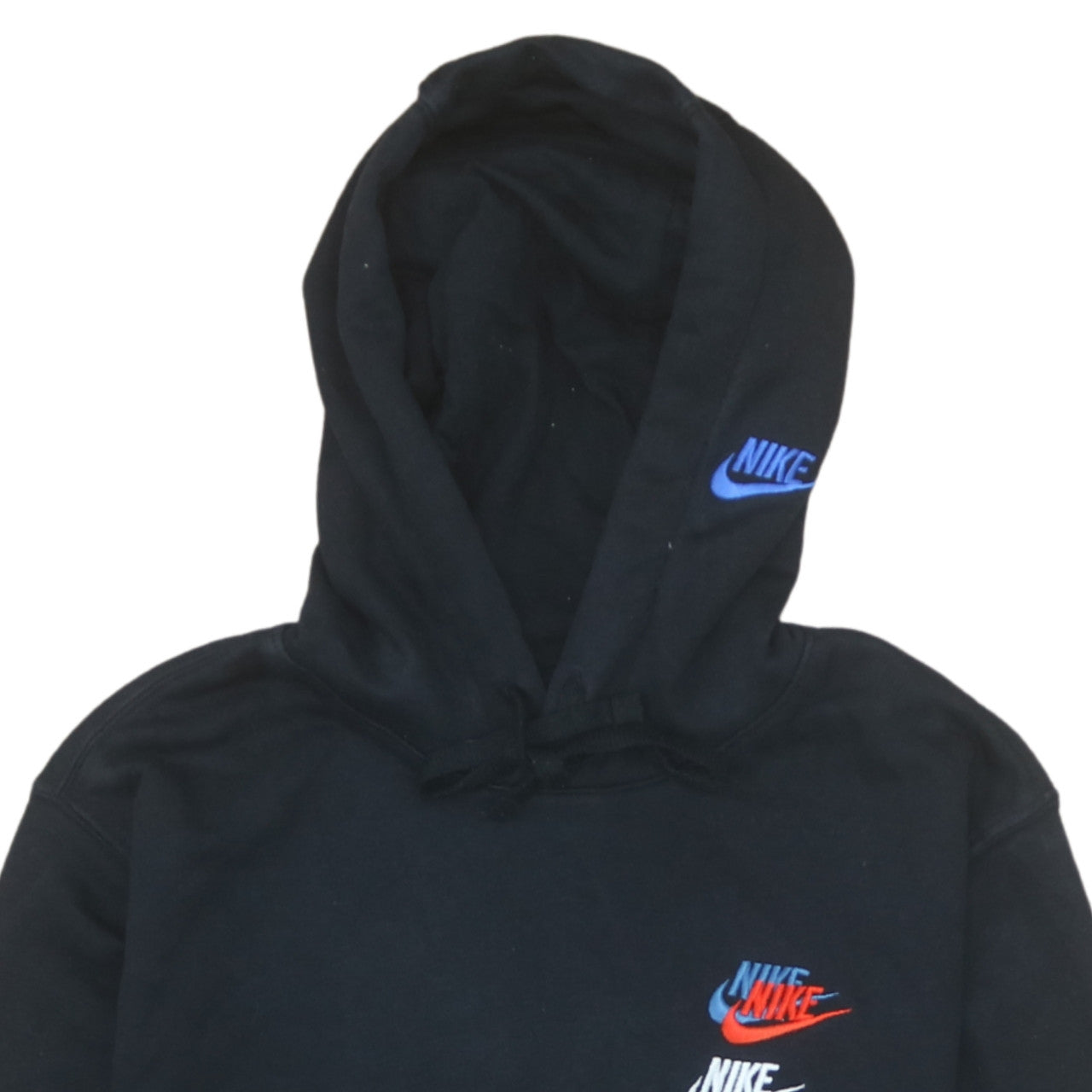 Mens UK Size M Nike Black Pullover Hoodie