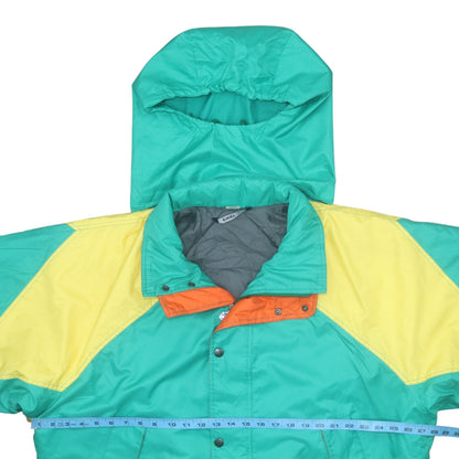 Mens UK Size XL K-Way Multicoloured Puffer Jacket