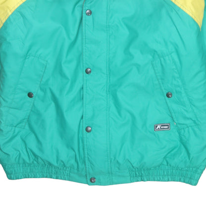 Mens UK Size XL K-Way Multicoloured Puffer Jacket