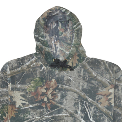 Country Wear Mens Camouflage Hooded Fleece Jacket L Multicoloured