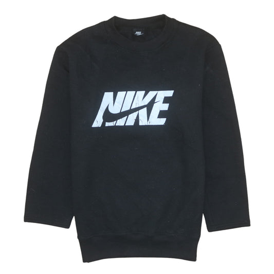 Mens UK Size M Nike Black Pullover Sweatshirt