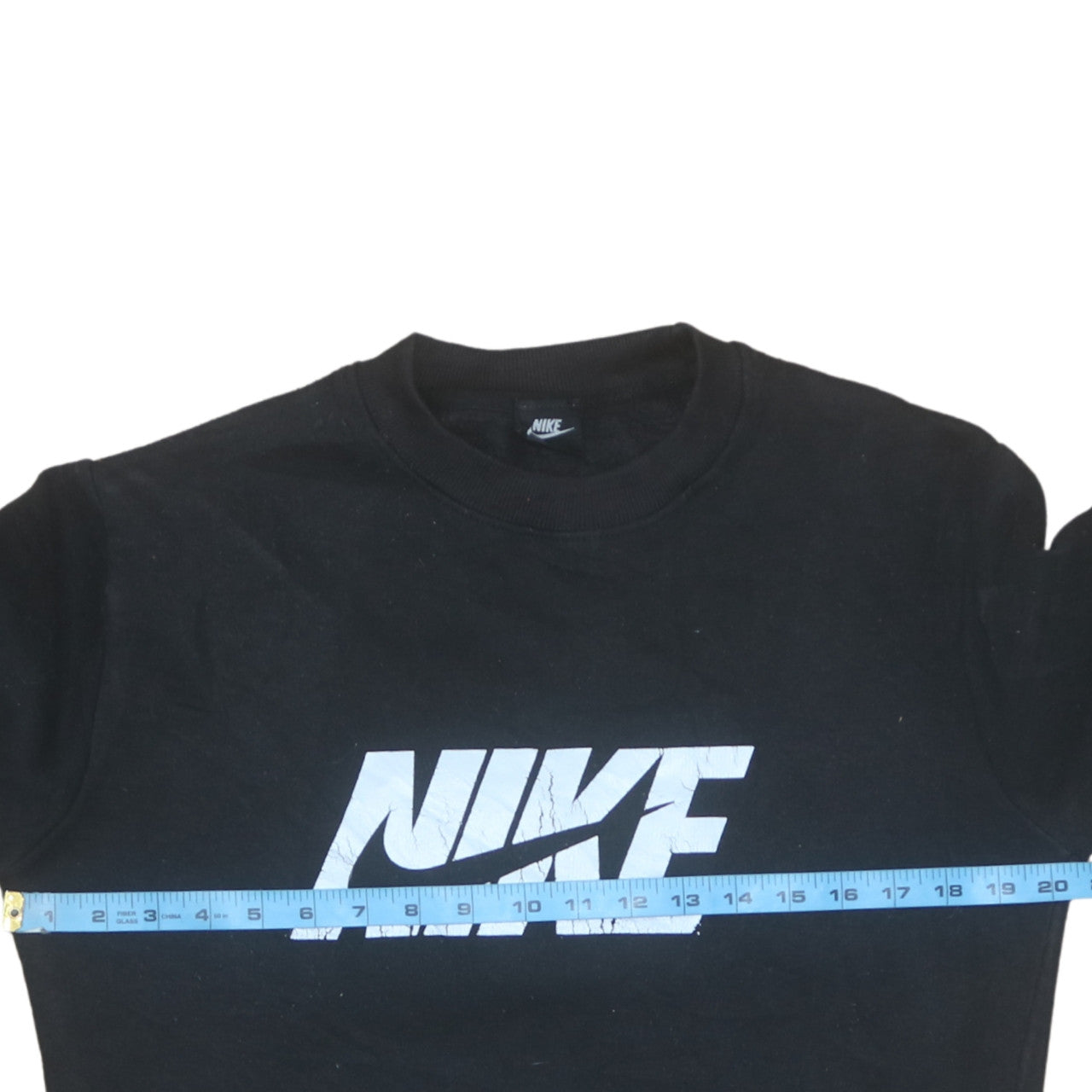 Mens UK Size M Nike Black Pullover Sweatshirt