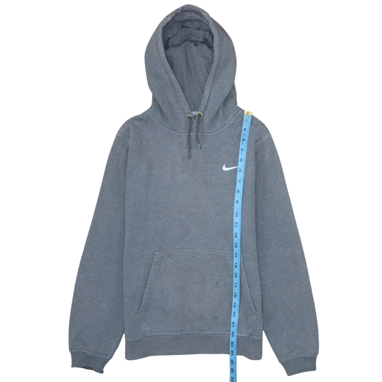 Mens UK Size S Nike Grey Pullover Hoodie