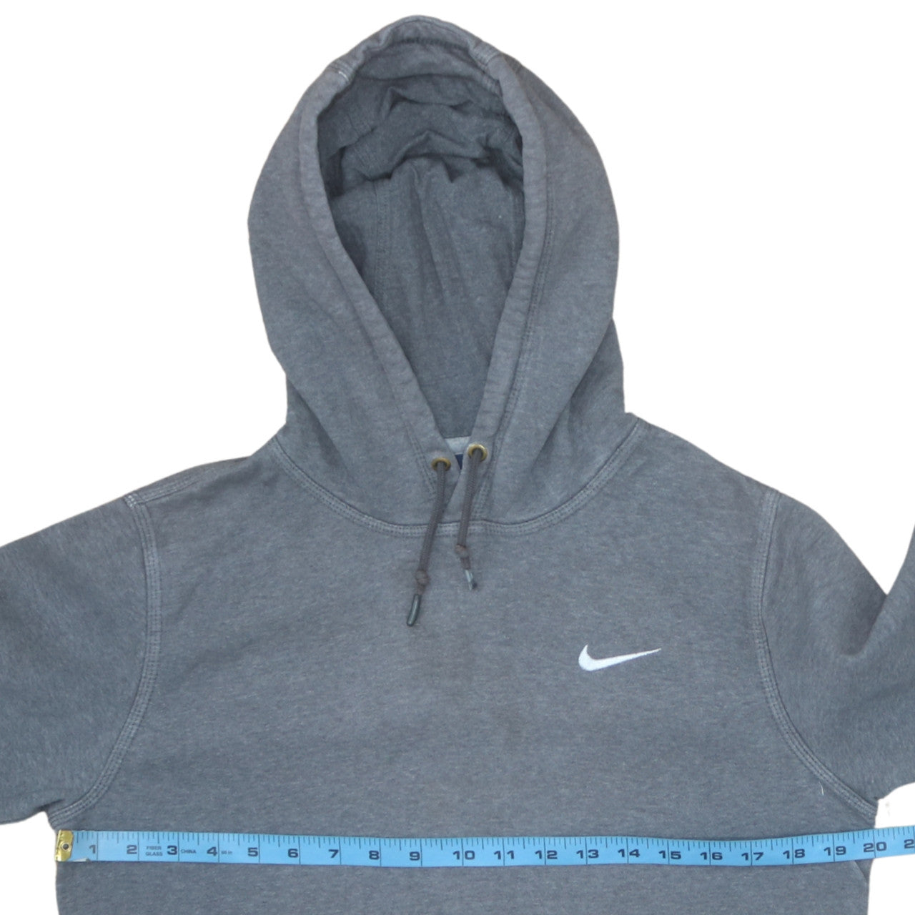 Mens UK Size S Nike Grey Pullover Hoodie