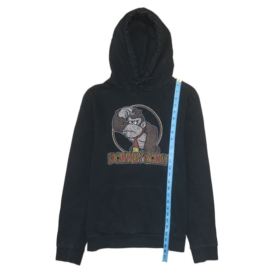 Mens UK Size M Nintendo Black Pullover Hoodie