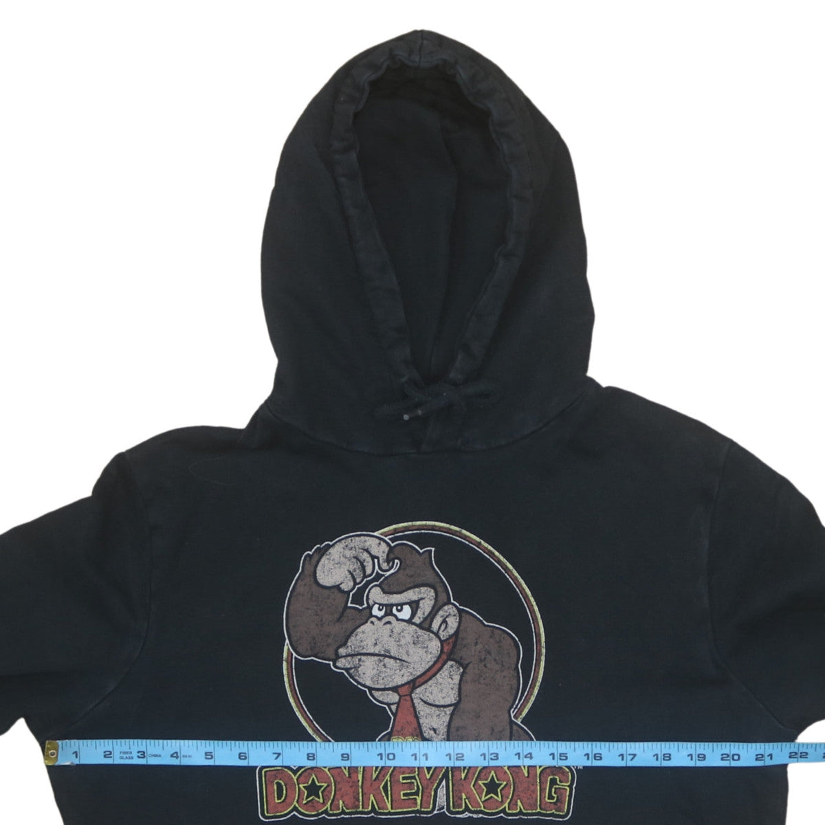 Mens UK Size M Nintendo Black Pullover Hoodie