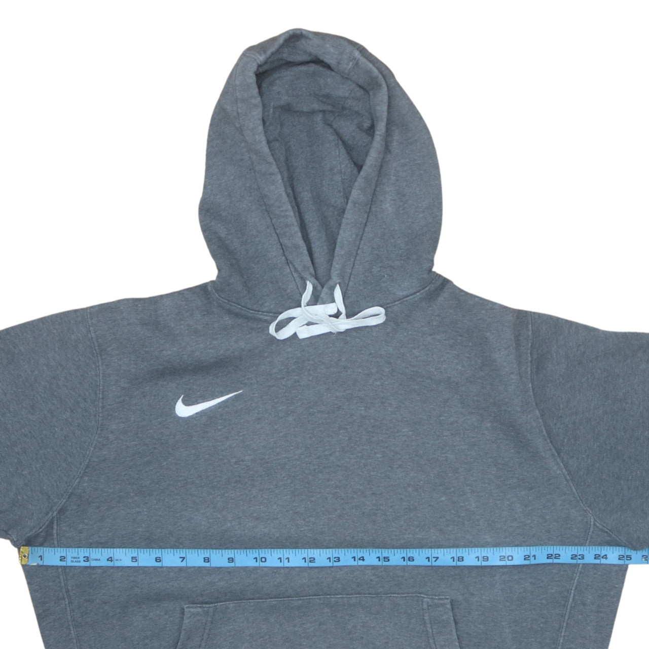 Mens UK Size M Nike Grey Pullover Hoodie