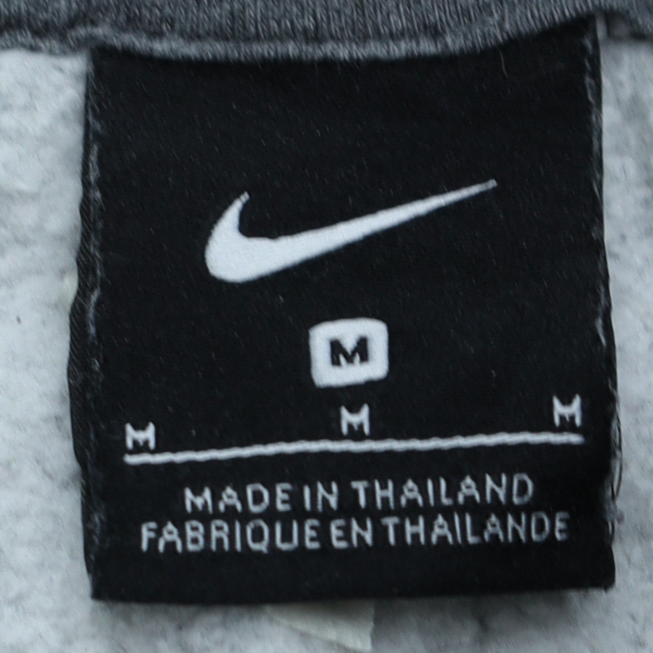 Mens UK Size M Nike Grey Pullover Hoodie