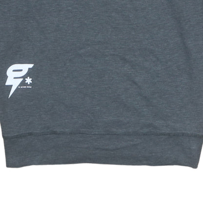 Mens UK Size M G-Star RAW Grey Pullover Sweatshirt