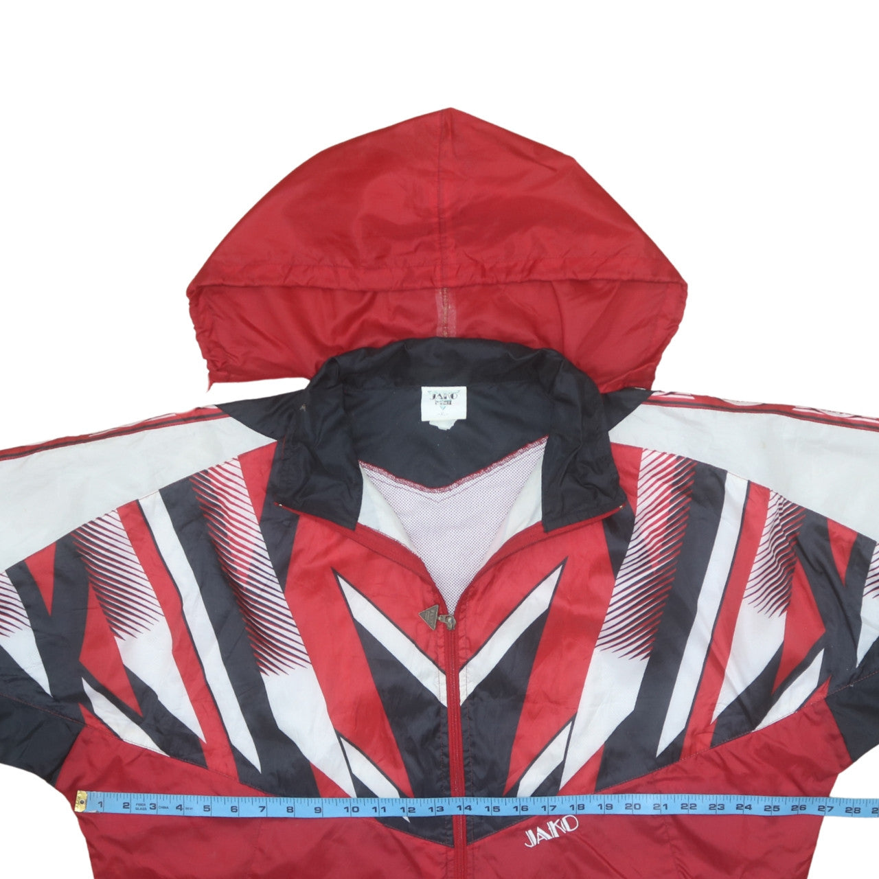 Mens UK Size XL JAKO Red Windbreaker Coat