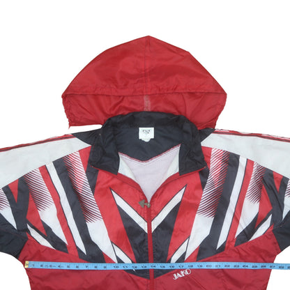Mens UK Size XL JAKO Red Windbreaker Coat