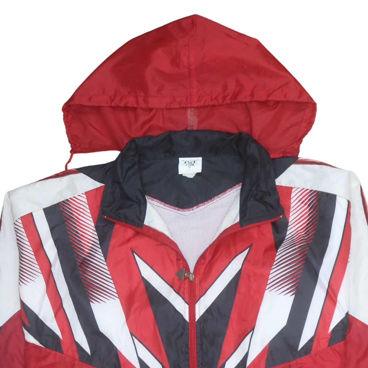 Mens UK Size XL JAKO Red Windbreaker Coat