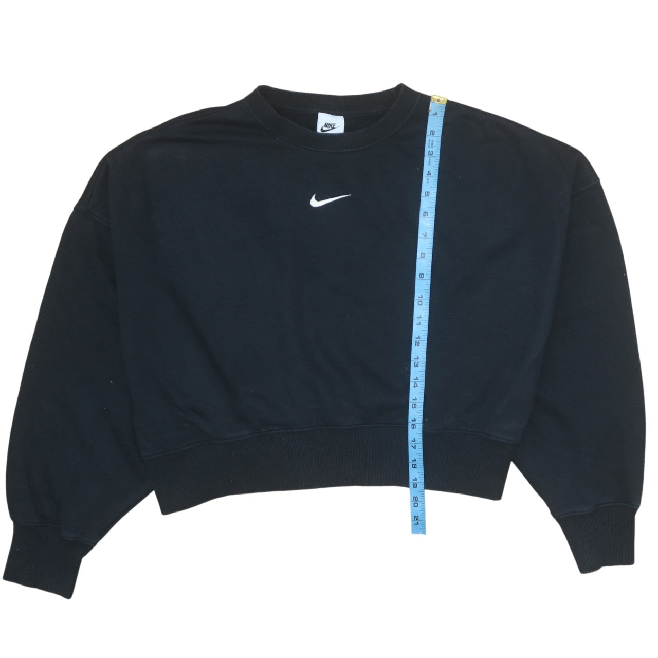 Mens UK Size S Nike Black Pullover Sweatshirt