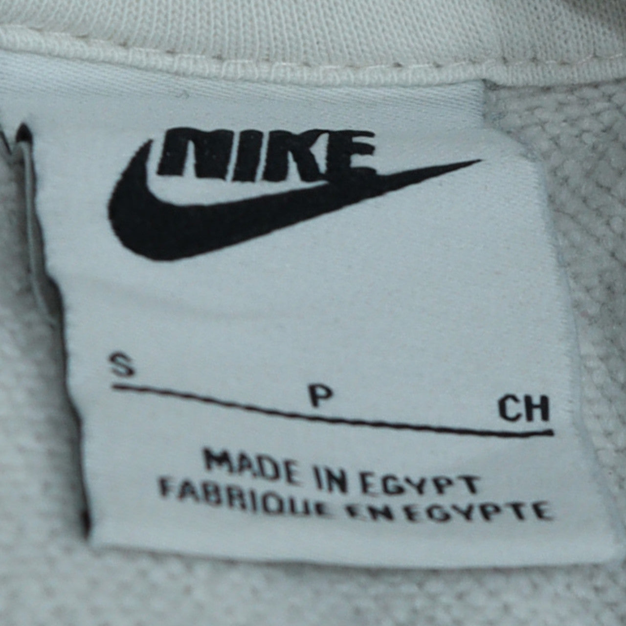 Mens UK Size S Nike White Pullover Hoodie