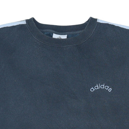 Mens UK Size M adidas Black Pullover Sweatshirt