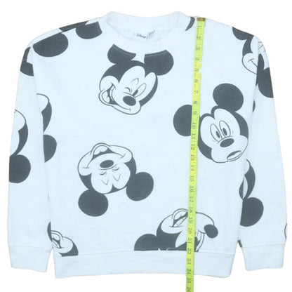 Womens UK Size M Disney White Pullover Sweatshirt