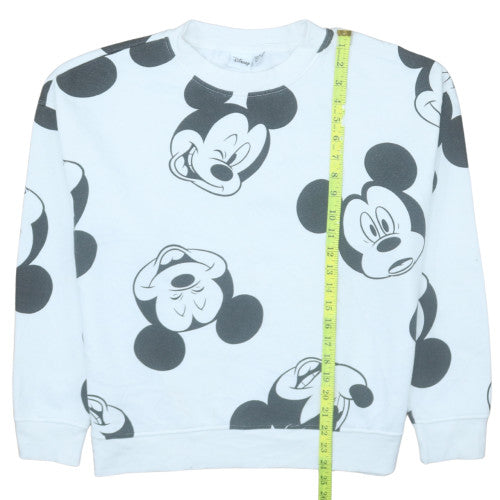 Womens UK Size M Disney White Pullover Sweatshirt