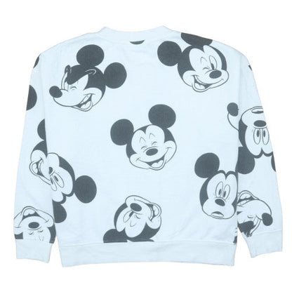 Womens UK Size M Disney White Pullover Sweatshirt