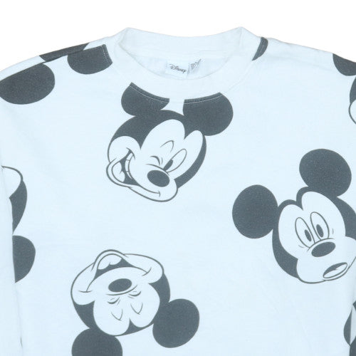 Womens UK Size M Disney White Pullover Sweatshirt