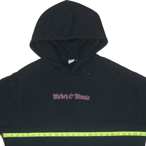 Mens UK Size L ASOS DESIGN x Disney Black Pullover Hoodie