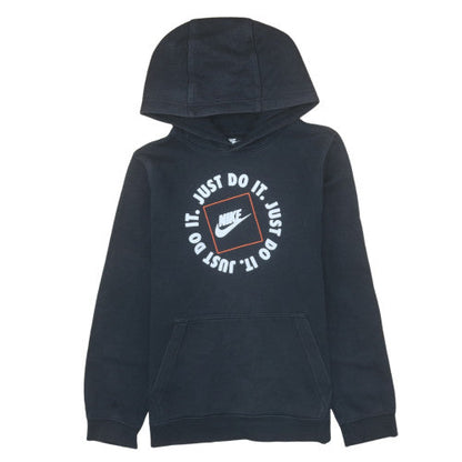 Mens UK Size L Nike Black Pullover Hoodie