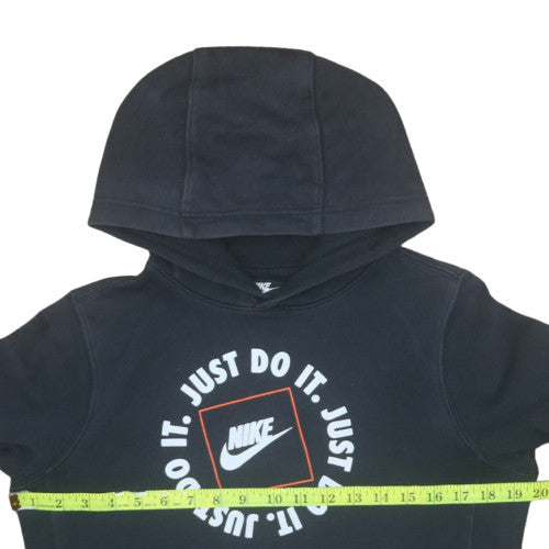Mens UK Size L Nike Black Pullover Hoodie