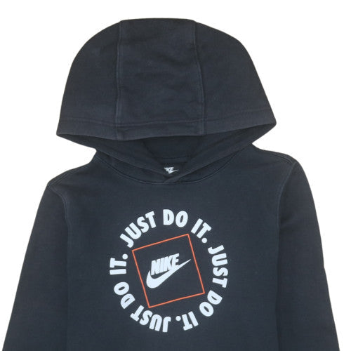 Mens UK Size L Nike Black Pullover Hoodie