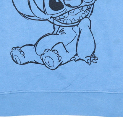 Womens UK Size XS Disney Blue Pullover Sweatshirt