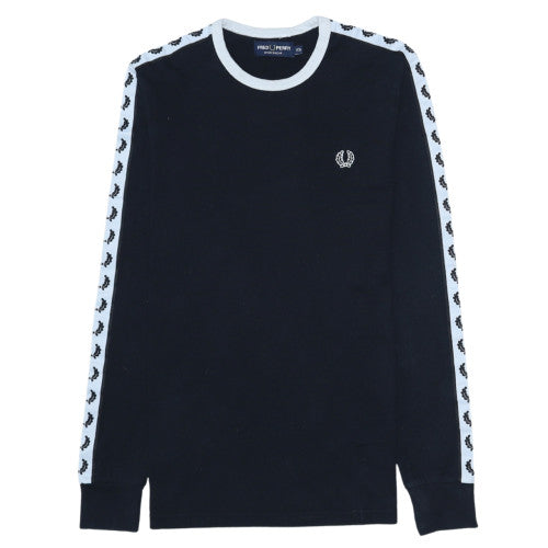 Mens UK Size XS Fred Perry Black Pullover Sweatshirt