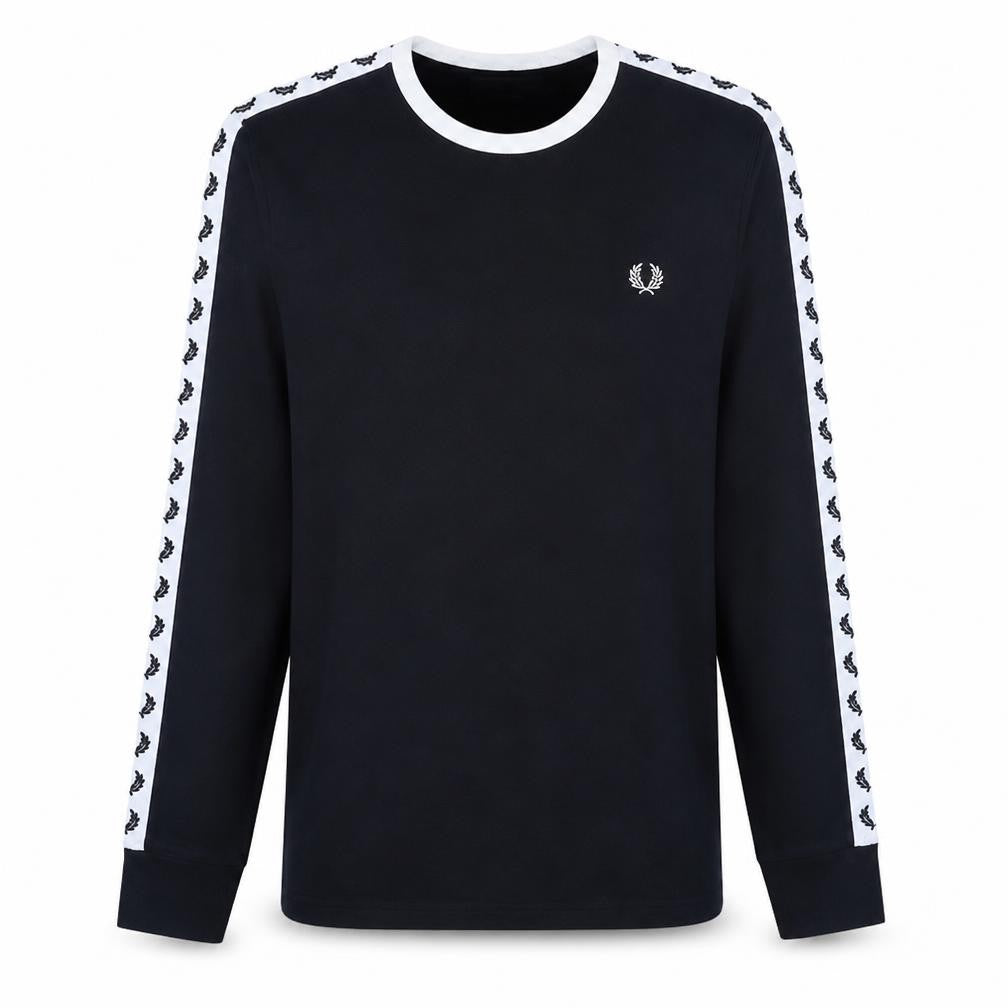 Mens UK Size XS Fred Perry Black Pullover Sweatshirt