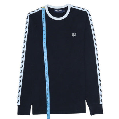 Mens UK Size XS Fred Perry Black Pullover Sweatshirt