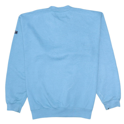 Mens UK Size S Reebok Blue Pullover Sweatshirt