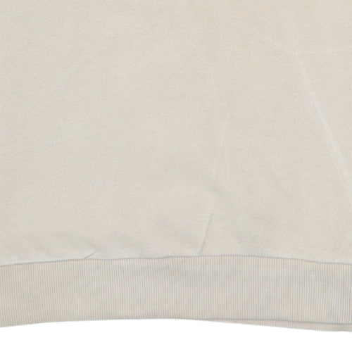 Mens UK Size M Tommy Hilfiger Beige Pullover Sweatshirt