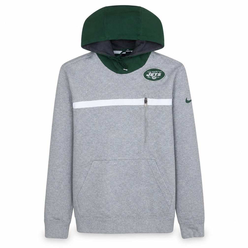 Mens UK Size M Nike Grey Pullover Hoodie