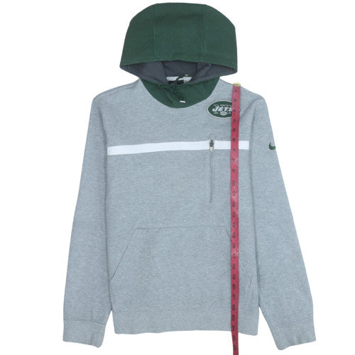 Mens UK Size M Nike Grey Pullover Hoodie