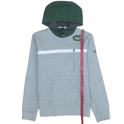 Mens UK Size M Nike Grey Pullover Hoodie