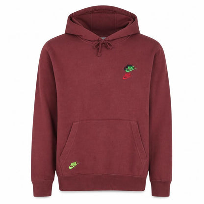 Mens UK Size L Nike Brown Pullover Hoodie