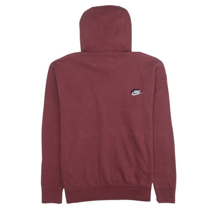 Mens UK Size L Nike Brown Pullover Hoodie