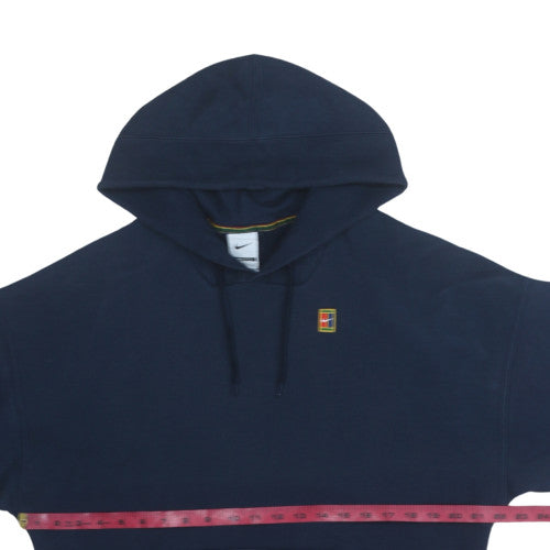 Mens UK Size M Nike Blue Pullover Hoodie