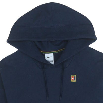 Mens UK Size M Nike Blue Pullover Hoodie
