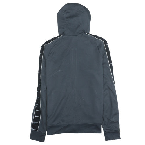 Mens UK Size M Nike Grey Full Zip Hoodie