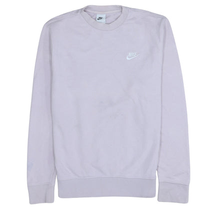 Womens UK Size S Nike Purple Pullover Sweatshirt