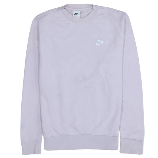 Womens UK Size S Nike Purple Pullover Sweatshirt
